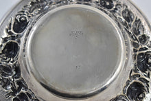 Load image into Gallery viewer, Sterling Silver Stieff Sterling Rose Repousse Berry Candy Bowl 53
