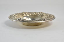 Load image into Gallery viewer, Sterling Silver S Kirk & Son 6" Repousse Rose Candy Bowl