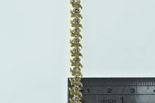 Load image into Gallery viewer, 10K 2.00 Ctw Diamond Classic Vintage Tennis Bracelet 7.25" Yellow Gold