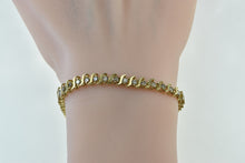 Load image into Gallery viewer, 10K 2.00 Ctw Diamond Classic Vintage Tennis Bracelet 7.25" Yellow Gold