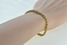 Load image into Gallery viewer, 10K 2.00 Ctw Diamond Classic Vintage Tennis Bracelet 7.25" Yellow Gold