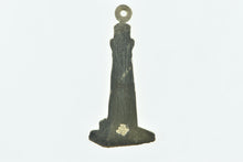 Load image into Gallery viewer, 10K Light House Coastal Beach Architecture Charm/Pendant Yellow Gold