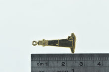 Load image into Gallery viewer, 10K Light House Coastal Beach Architecture Charm/Pendant Yellow Gold