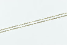 Load image into Gallery viewer, 10K 0.9mm Twist Chain Vintage Rolling Link Necklace 17.75&quot; Yellow Gold