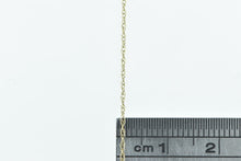Load image into Gallery viewer, 10K 0.9mm Twist Chain Vintage Rolling Link Necklace 17.75&quot; Yellow Gold