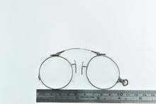 Load image into Gallery viewer, Sterling Silver Art Deco Elaborate Glasses Frames Bifocals