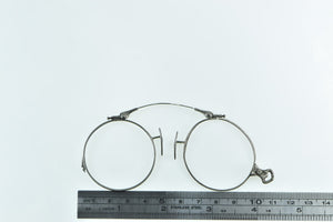 Sterling Silver Art Deco Elaborate Glasses Frames Bifocals