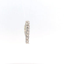 Load image into Gallery viewer, 10K Diamond Heart Love Symbol Romantic Pendant White Gold
