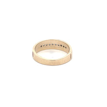 Load image into Gallery viewer, 10K Classic Diamond Vintage Wedding Band Ring Yellow Gold