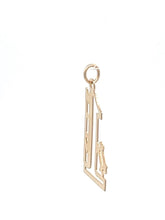 Load image into Gallery viewer, 10K #1 Number One Mom Mother's Day Charm/Pendant Yellow Gold