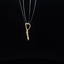 Load image into Gallery viewer, 14K Sweet Sixteen 16 Birthday Word Charm/Pendant Yellow Gold