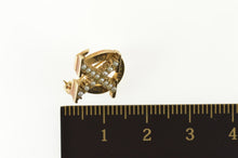Load image into Gallery viewer, 10K Victorian Omega Chi Seed Pearl Enamel X Lapel Pin/Brooch Yellow Gold