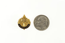 Load image into Gallery viewer, 10K USS United States Steel 25 Years Atlas Lapel Pin/Brooch Yellow Gold