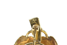 Load image into Gallery viewer, 14K 2.16 Ctw Ruby Grape Bunch Cluster Art's & Crafts Pin/Brooch Yellow Gold