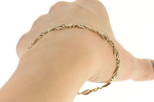 Load image into Gallery viewer, 10K 1.44 Ctw Diamond Wavy Channel Tennis Bracelet 8.5" Yellow Gold