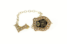 Load image into Gallery viewer, 10K Iota Phi Lambda African American Business Women Pin/Brooch Yellow Gold