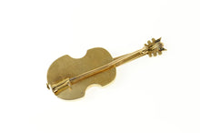 Load image into Gallery viewer, 14K Elaborate Ornate Guitar Musical Instrument Pin/Brooch Yellow Gold