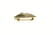 Load image into Gallery viewer, 10K Delta Sigma Phi Enamel Fraternity Lapel Pin/Brooch Yellow Gold