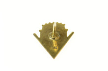 Load image into Gallery viewer, 10K Enamel Cadillac 5 Years Service Lapel Pin/Brooch Yellow Gold