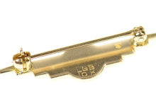 Load image into Gallery viewer, 10K Pegasus Association Football Club Bar Pin/Brooch Yellow Gold