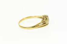 Load image into Gallery viewer, 10K Opal Diamond Classic Wavy Statement Ring Size 7.75 Yellow Gold