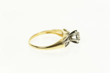 Load image into Gallery viewer, 14K Three Stone Diamond Promise Engagement Ring Size 4.75 Yellow Gold