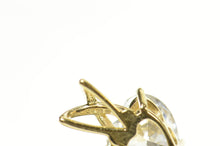Load image into Gallery viewer, 14K Heart Cubic Zirconia Solitaire Love Symbol Pendant Yellow Gold