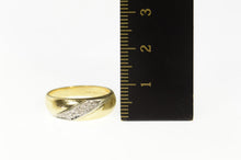 Load image into Gallery viewer, 14K Diamond Classic Simple Wedding Band Ring Size 6.25 Yellow Gold