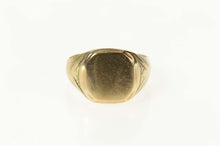 Load image into Gallery viewer, 10K Art Deco Ornate Monogrammable Engravable Ring Size 8.25 Yellow Gold