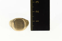 Load image into Gallery viewer, 10K Art Deco Ornate Monogrammable Engravable Ring Size 8.25 Yellow Gold