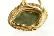 Load image into Gallery viewer, 14K Victorian Marquise Nephrite Seed Pearl Ring Size 6.25 Yellow Gold