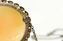 Load image into Gallery viewer, 9K Unique Victorian Carved Shell Lady Cameo Pin/Brooch Yellow Gold