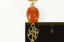 Load image into Gallery viewer, 14K Multi Colored Jade Chinese Character Fortune Bracelet 7.25" Yellow Gold