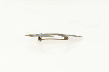 Load image into Gallery viewer, Sterling Silver Blue & Orange Enamel Crab Zodiac Cancer Pin/Brooch