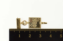 Load image into Gallery viewer, 10K Phi Beta Kappa New Hampshire Etched Greek Pin/Brooch Yellow Gold