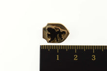 Load image into Gallery viewer, 10K Black Griffon Enamel Two Tone Shield Lapel Pin/Brooch Yellow Gold