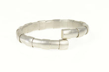 Load image into Gallery viewer, 18K 1.50 Ctw Roberto Demeglio Diamond Banded Bracelet 6.75&quot; White Gold