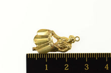 Load image into Gallery viewer, 14K Spanish Matador Bull Fighter 3D Spain Charm/Pendant Yellow Gold