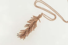 Load image into Gallery viewer, Sterling Silver Rose Bar Fringe Tassel Drop Chain Necklace 17.75-19"