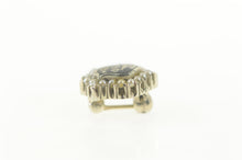 Load image into Gallery viewer, 10K Phi Kappa Psi Fraternity Enamel Seed Pearl Pin/Brooch White Gold