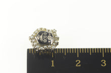 Load image into Gallery viewer, 10K Phi Kappa Psi Fraternity Enamel Seed Pearl Pin/Brooch White Gold