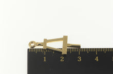 Load image into Gallery viewer, 10K Alpha Phi Gamma Engraved Greek Letter Charm/Pendant Yellow Gold