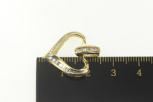 Load image into Gallery viewer, 10K 0.20 Ctw Diamond Baguette Heart Symbol Pendant Yellow Gold