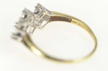 Load image into Gallery viewer, 10K 0.60 Ctw Diamond Squared Cluster Engagement Ring Size 11 Yellow Gold