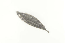 Load image into Gallery viewer, Sterling Silver Cini Black Starr &amp; Gorham Art Nouveau Leaf Pin/Brooch