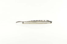 Load image into Gallery viewer, Sterling Silver Cini Black Starr & Gorham Art Nouveau Leaf Pin/Brooch