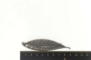 Sterling Silver Cini Black Starr & Gorham Art Nouveau Leaf Pin/Brooch