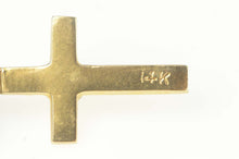 Load image into Gallery viewer, 14K Cross Christian Crucifix Jesus Christ Symbol Pendant Yellow Gold