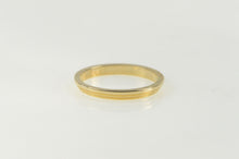 Load image into Gallery viewer, 14K Vintage NOS 1950's Stackable Plain Band Ring White Gold