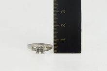 Load image into Gallery viewer, 14K Vintage NOS 1950's 4.7mm Engagement Setting Ring White Gold